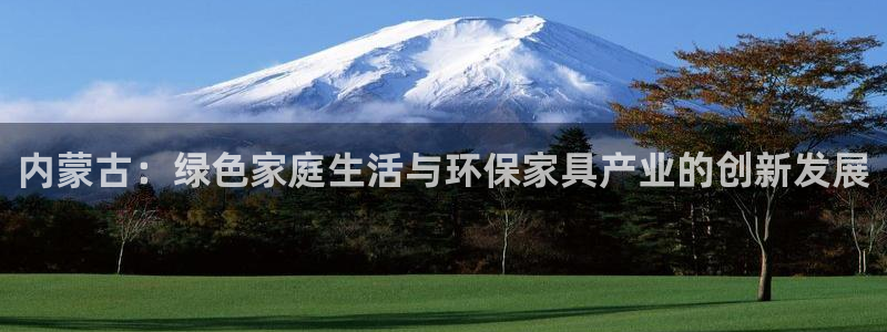 杏耀代理登录中心怎么进：内蒙古：绿色家庭生活与环保家具产业的