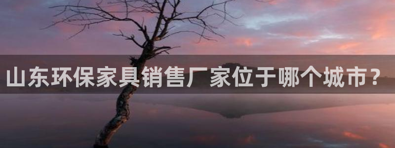 杏耀线路5检测：山东环保家具销售厂家位于哪个城市？