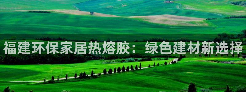 杏耀3注册：福建环保家居热熔胶：绿色建材新选择